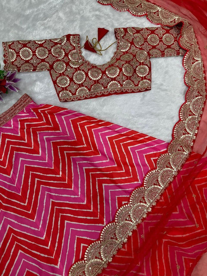 A Lehenga World(Stitched)