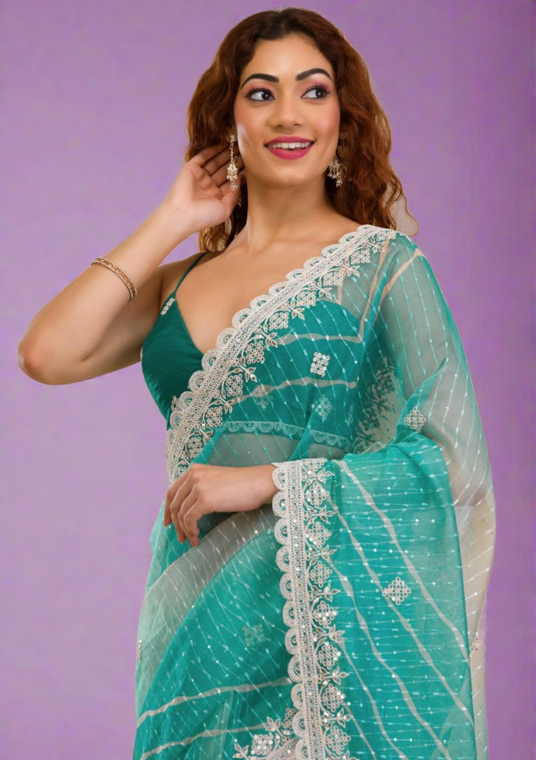 Feminine Urge - To Wear Saree(Georgette)