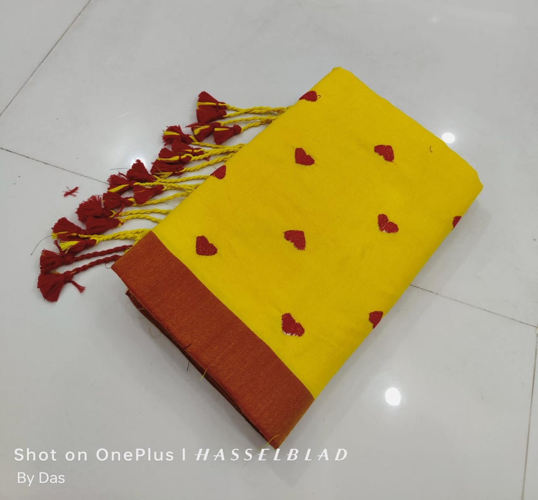 Season Of Love(Khadi Cotton Saree)