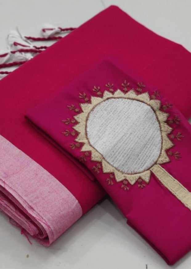 Mon-Er-Moton (Khadi Cotton Saree)