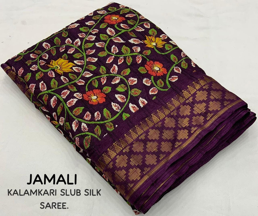 Dil Se Kalamkari Tak (Silk Saree)