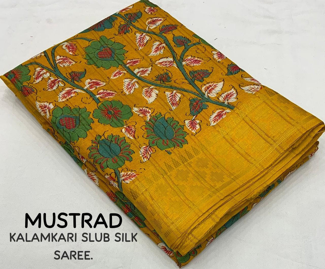 Dil Se Kalamkari Tak (Silk Saree)