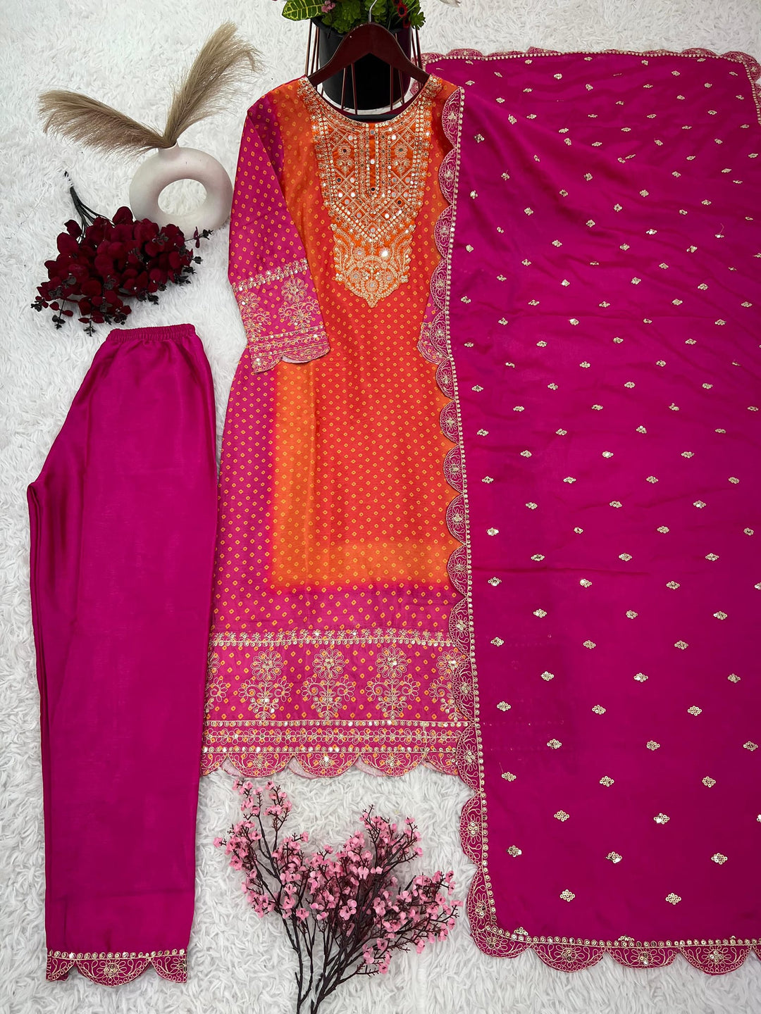 Being Happy - Festive Special Kurti Set