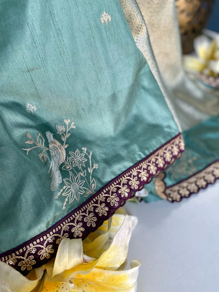 Honey Willow Fancy Silk Saree