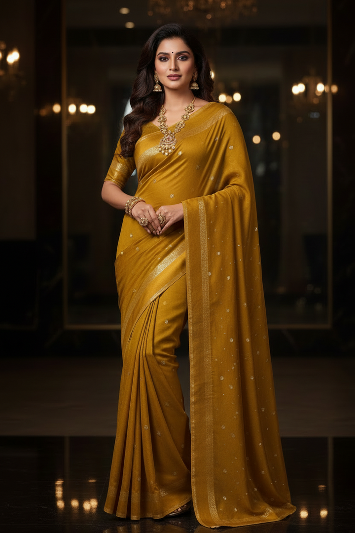 Amazing Chronicles Georgette Silk Saree