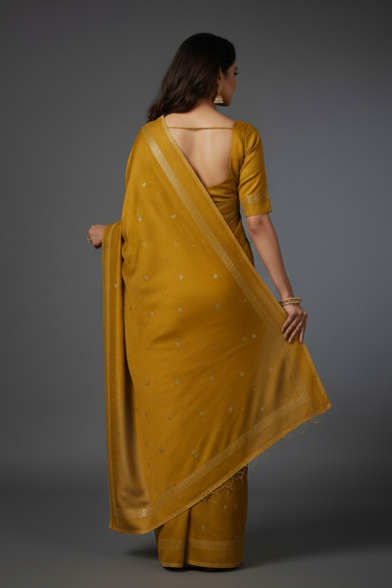 Amazing Chronicles Georgette Silk Saree