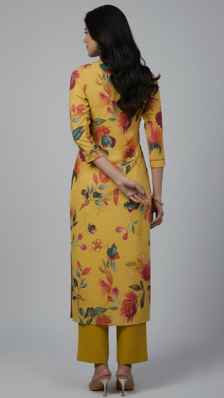 Just Wonderlast Muslin Kurti Set