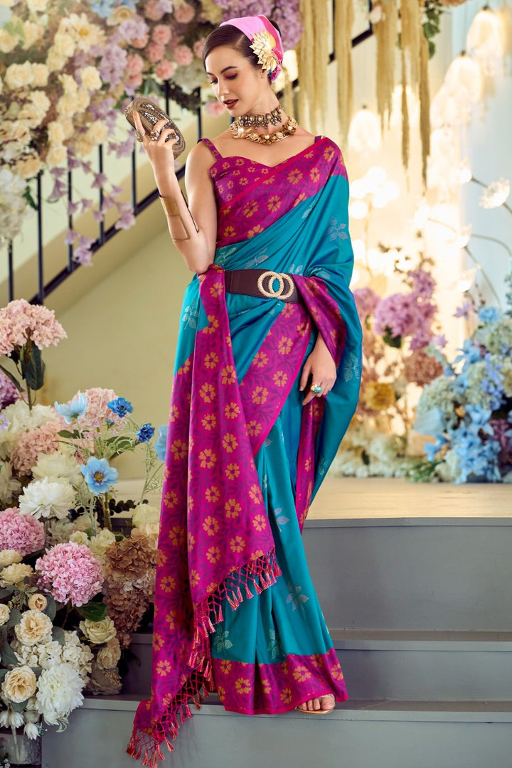 New Blossoms Kanjivaram Silk Saree