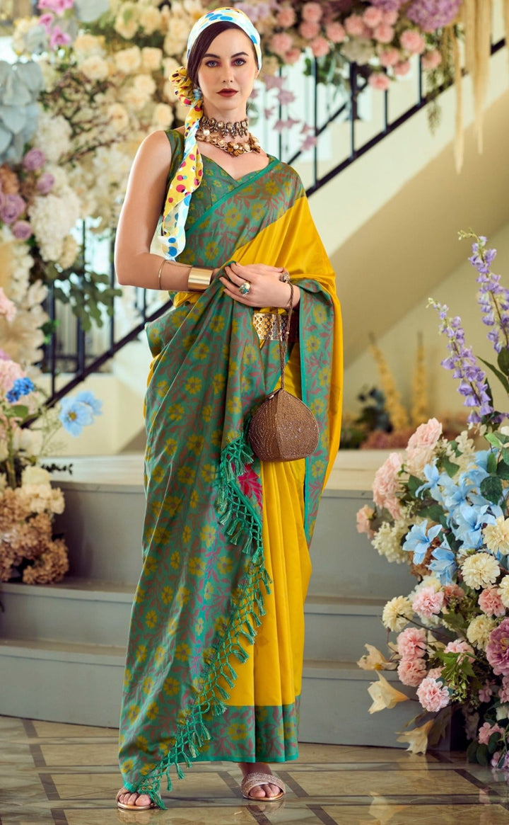 New Blossoms Kanjivaram Silk Saree