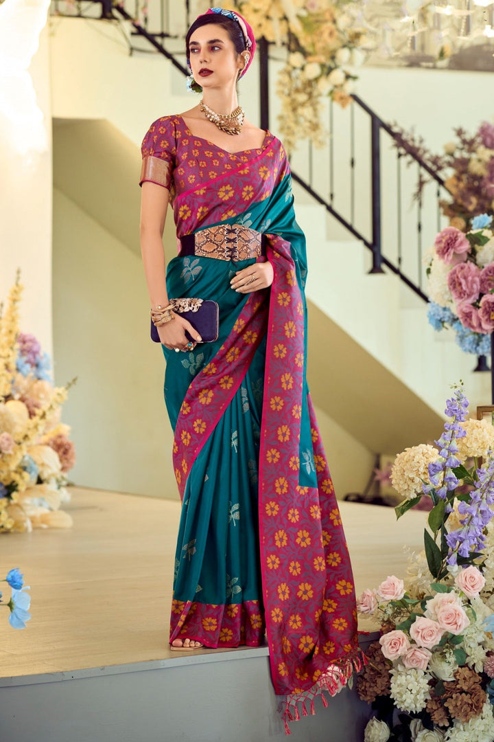 New Blossoms Kanjivaram Silk Saree