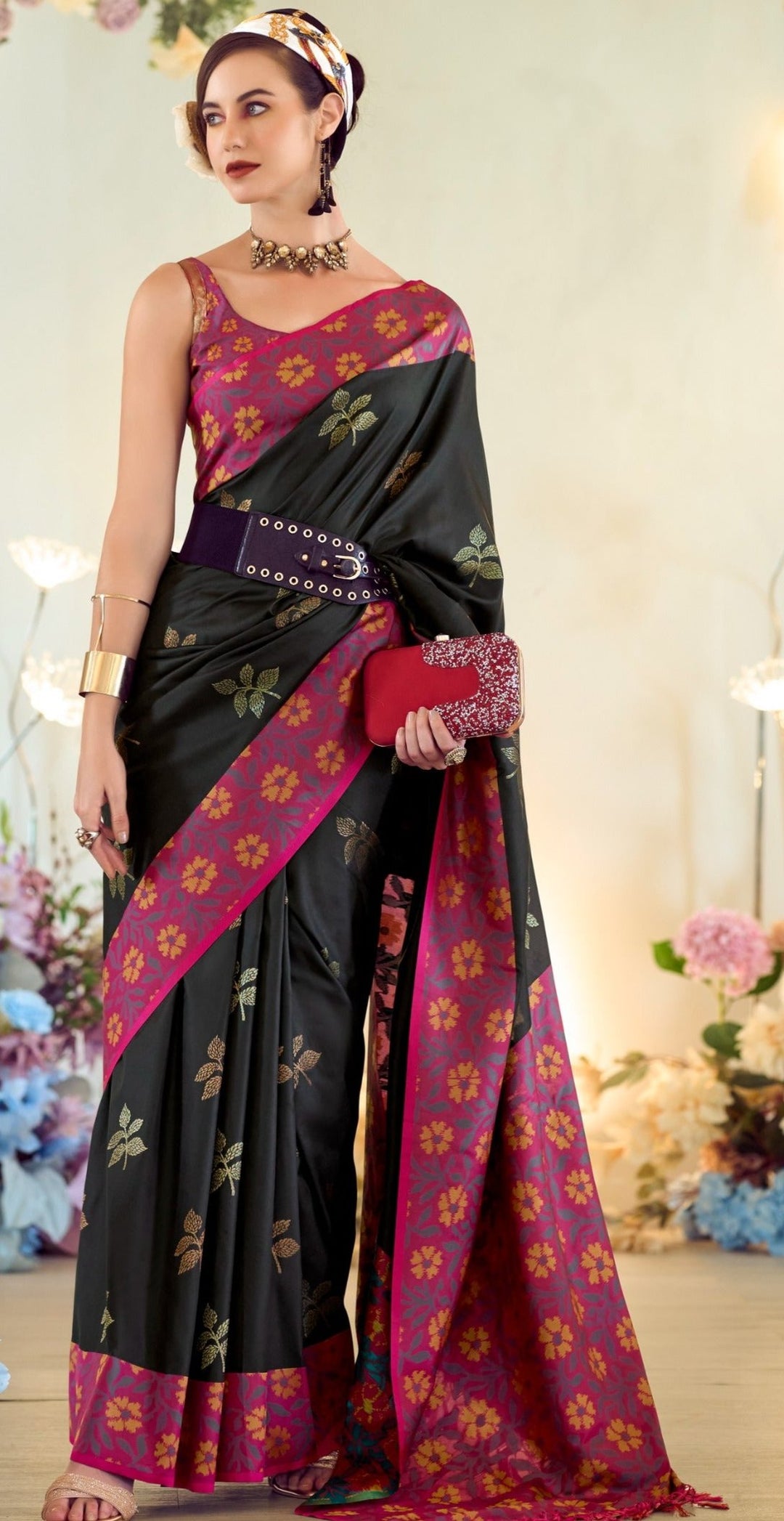 New Blossoms Kanjivaram Silk Saree