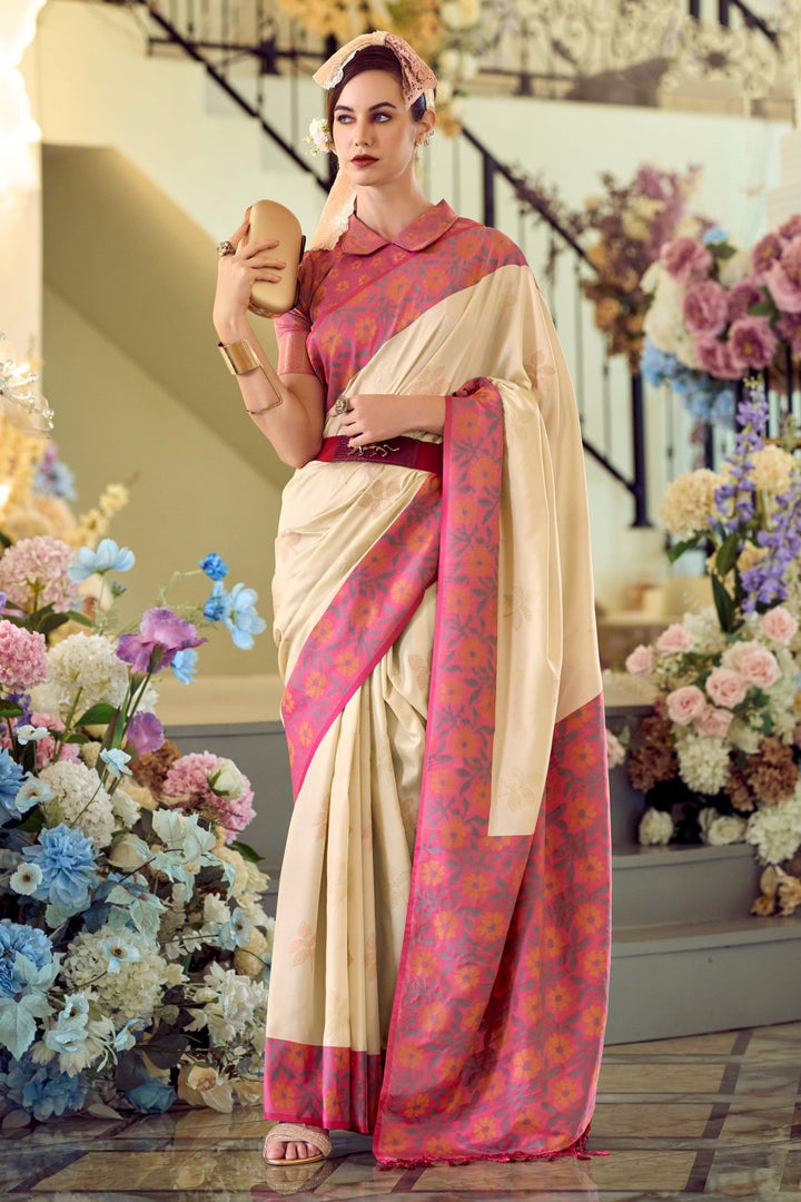 New Blossoms Kanjivaram Silk Saree