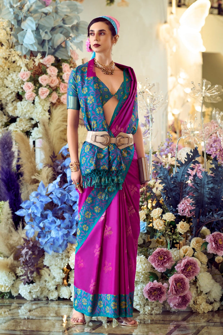 New Blossoms Kanjivaram Silk Saree