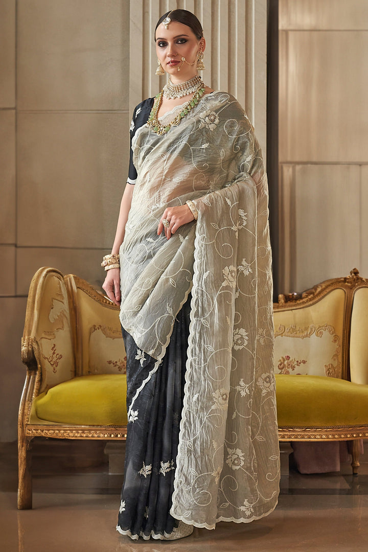 Traditional Love Tissue Silk Saree