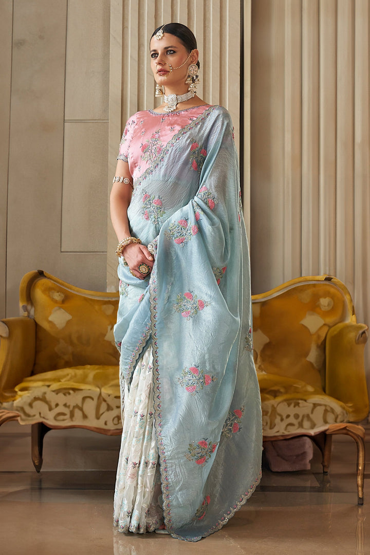 Traditional Love Tissue Silk Saree