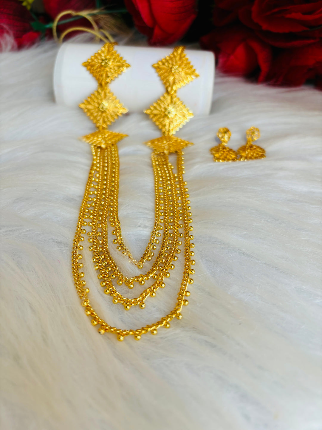 Golden Treasure- Lahori Necklace Set