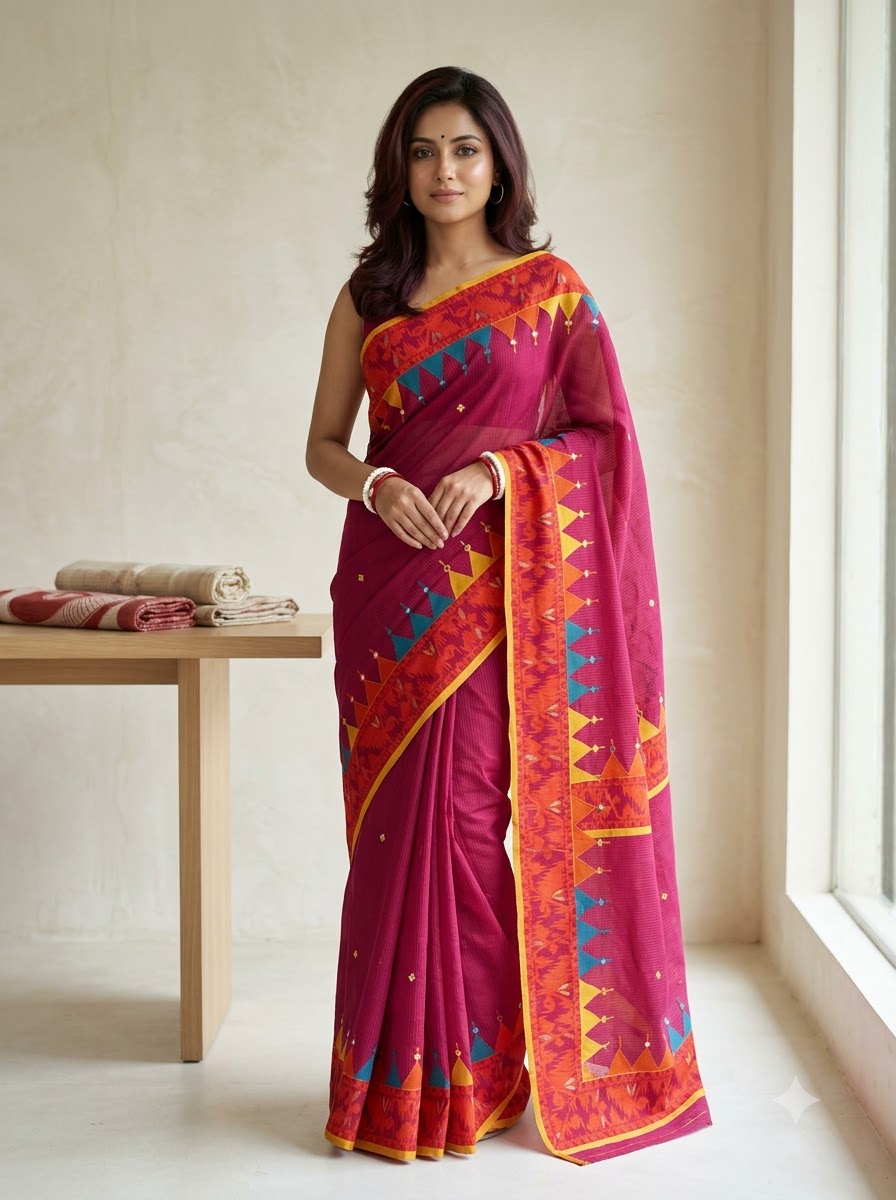 Milon – The Fusion Resham Kota Saree