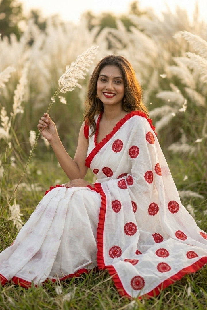 Kanak Roshni Cotton Silk Saree