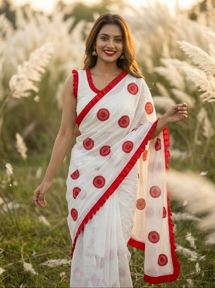 Kanak Roshni Cotton Silk Saree