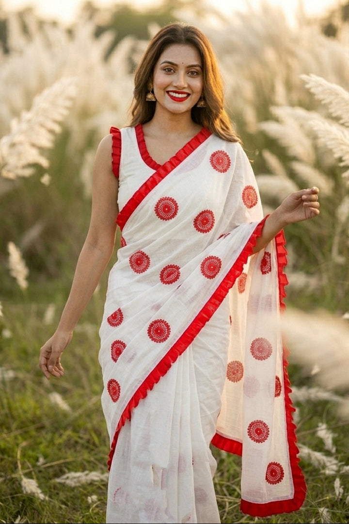 Kanak Roshni Cotton Silk Saree