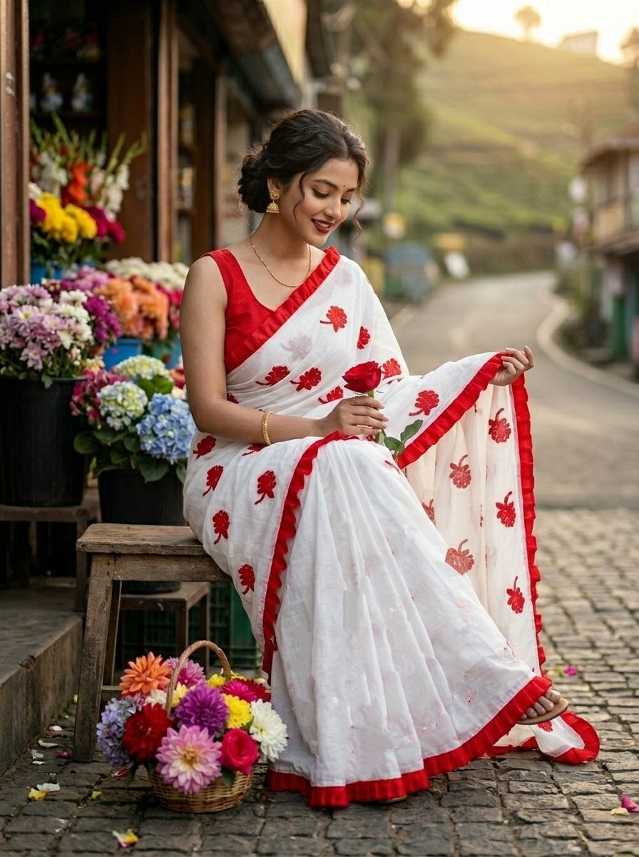 Kanak Roshni Cotton Silk Saree