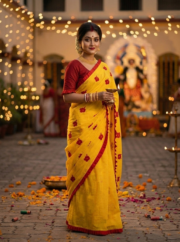 Kanak Roshni Cotton Silk Saree