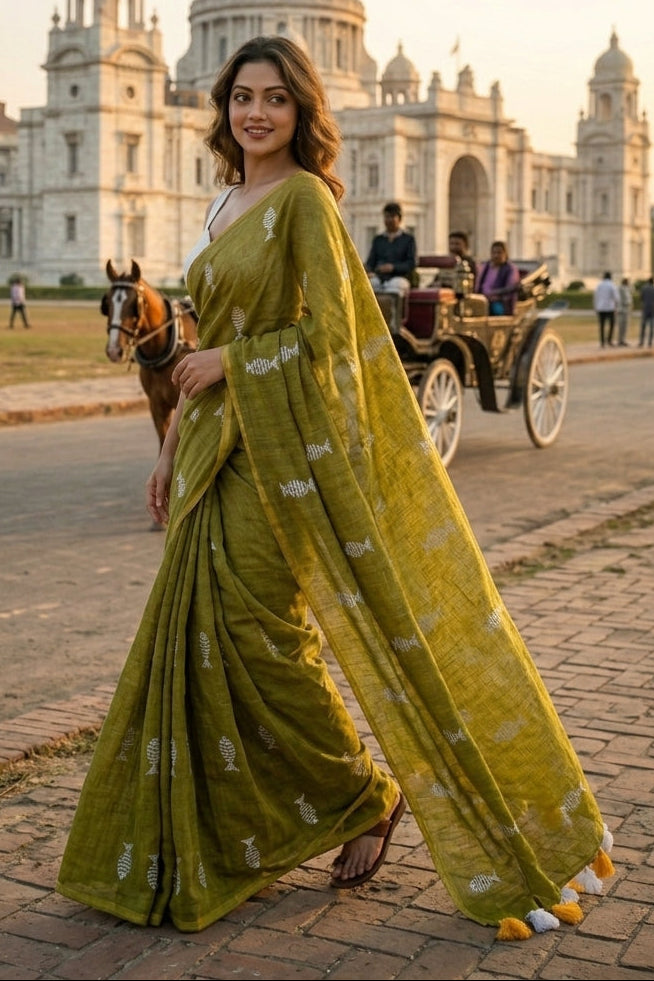 Sagarika Mul Cotton Saree