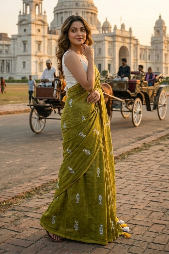 Sagarika Mul Cotton Saree