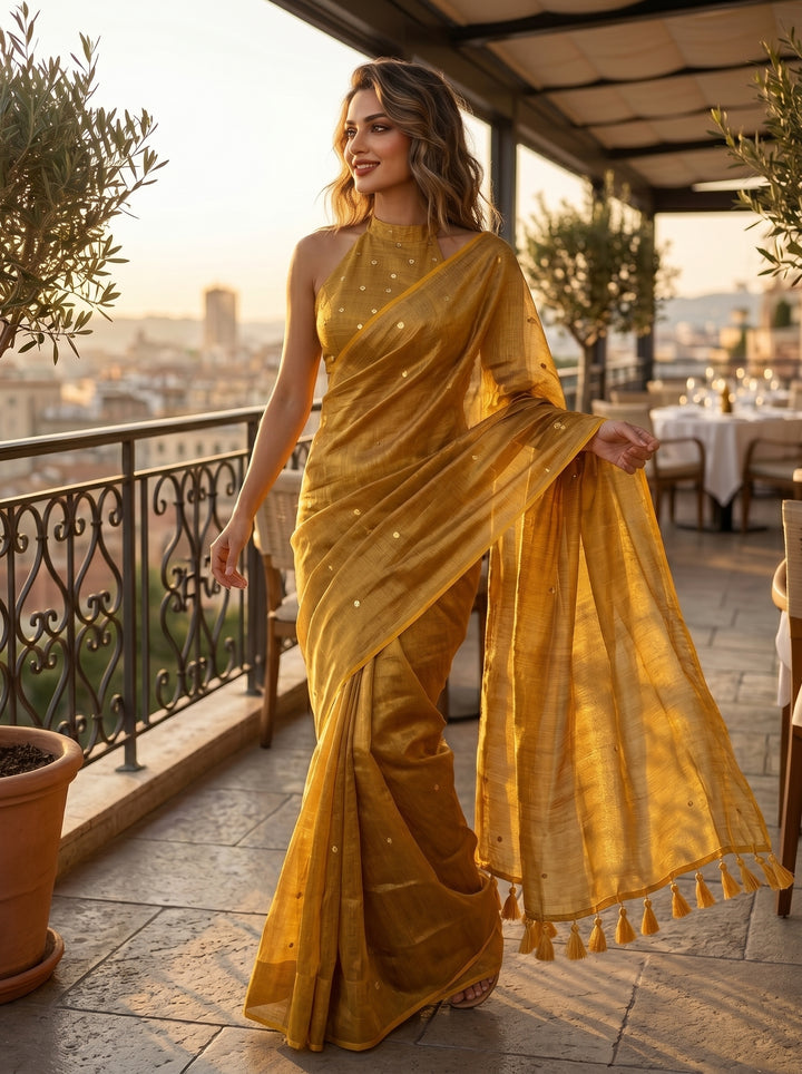 Mohini Tissu Cotton Saree