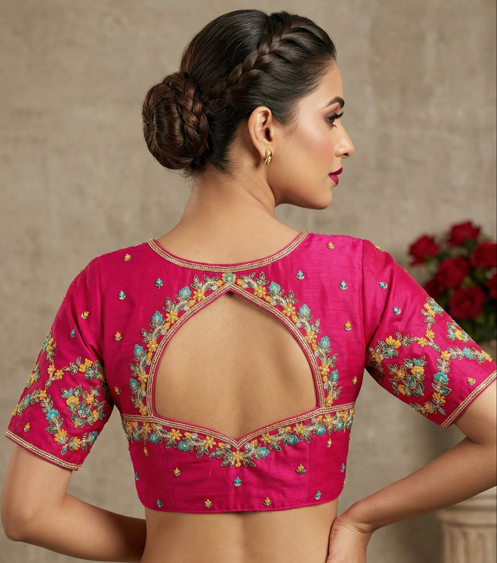 Monalisa (Vichitra Silk Blouse)