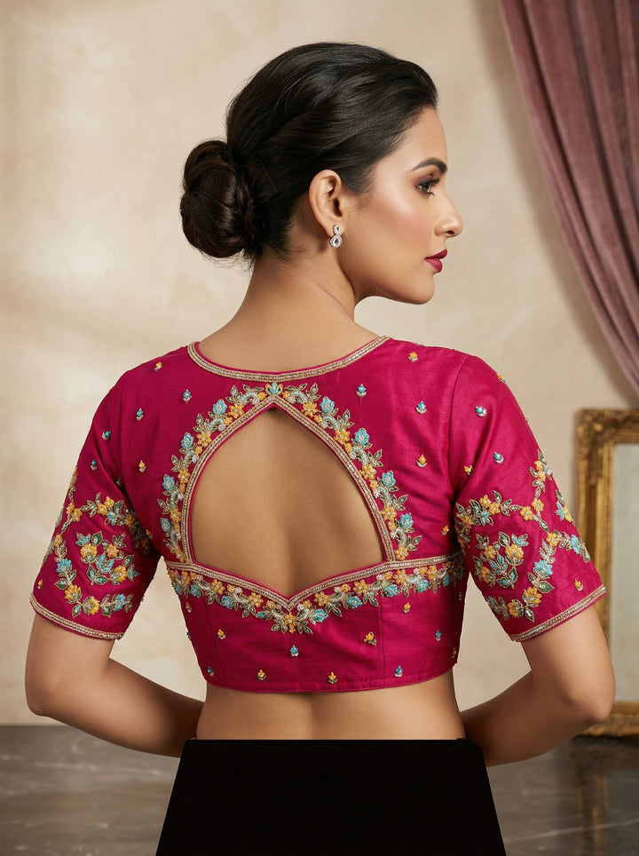 Monalisa (Vichitra Silk Blouse)