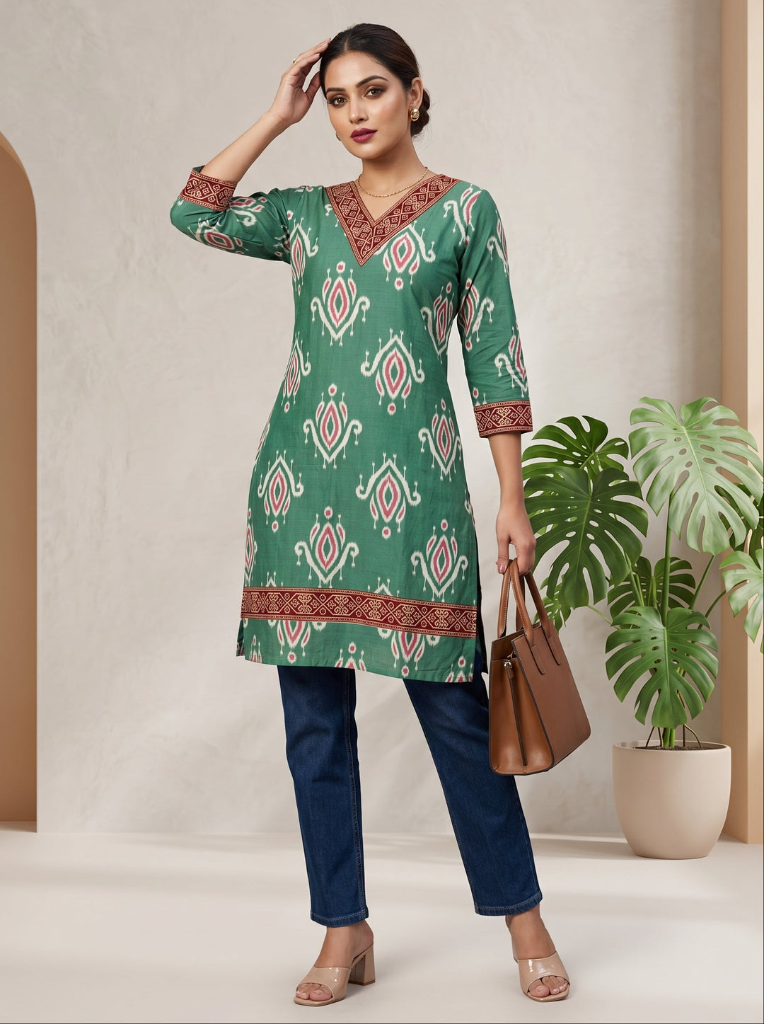New Deal Cotton Kurti