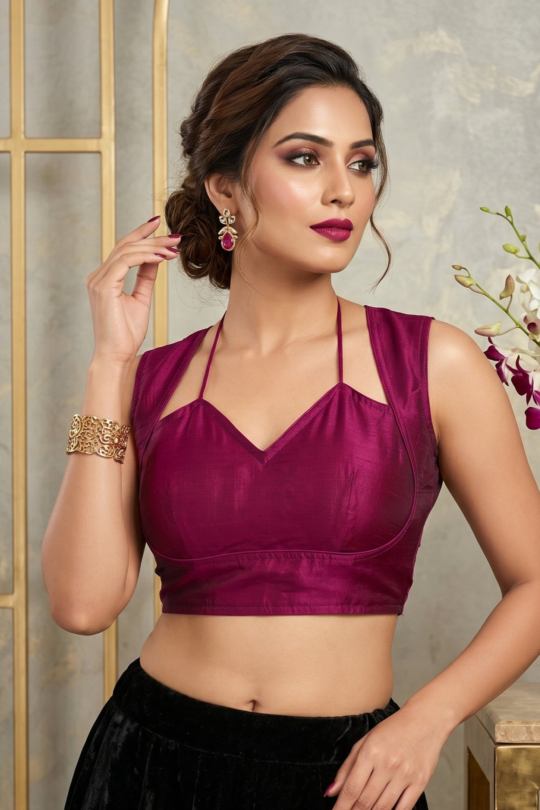 She Is Stunning (Masaba Style Blouse)