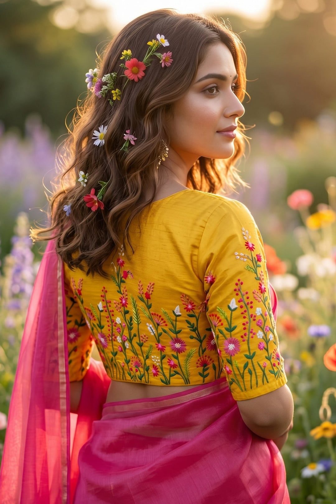 Flower Garden Princess Blouse