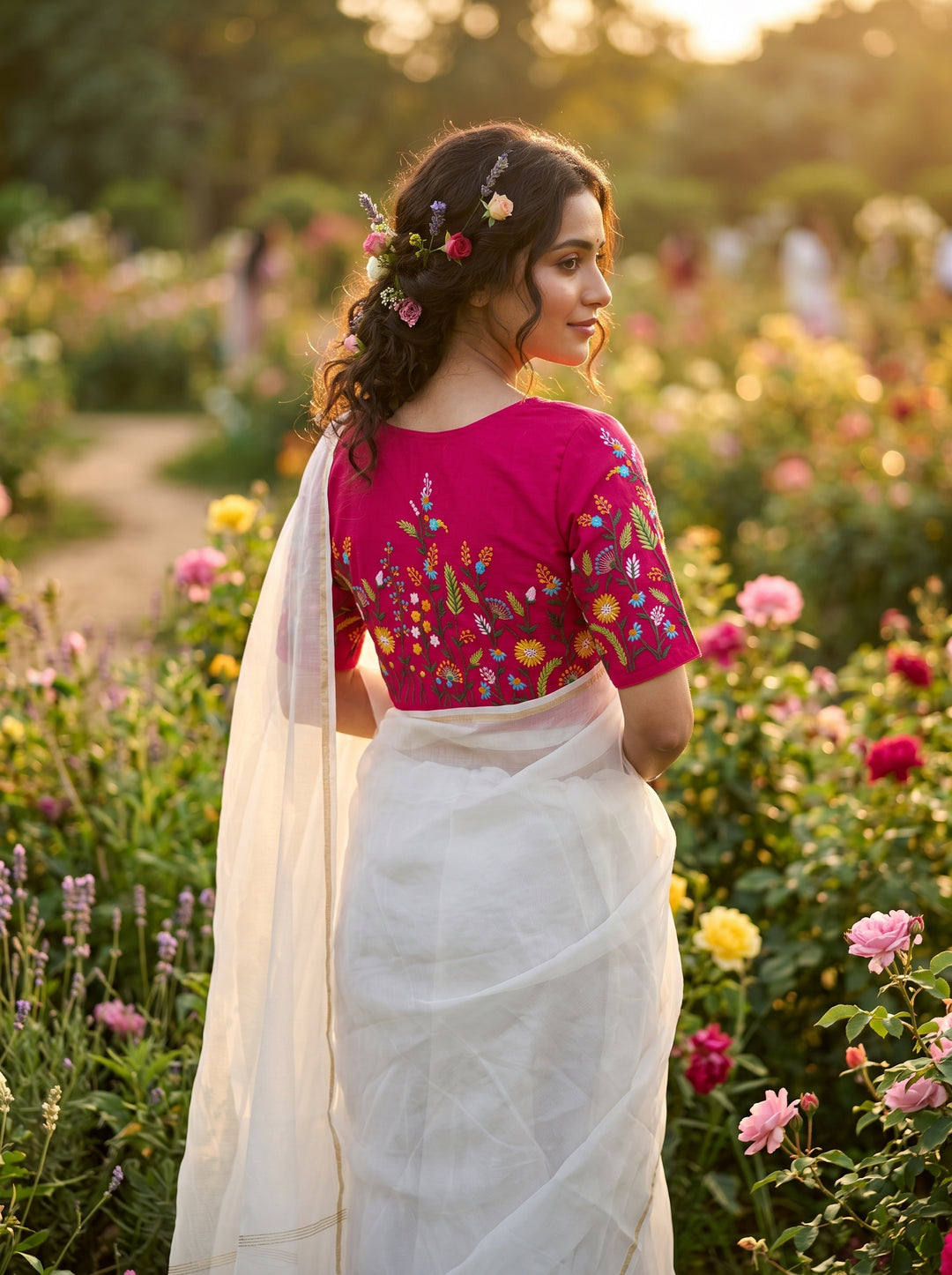 Flower Garden Princess Blouse