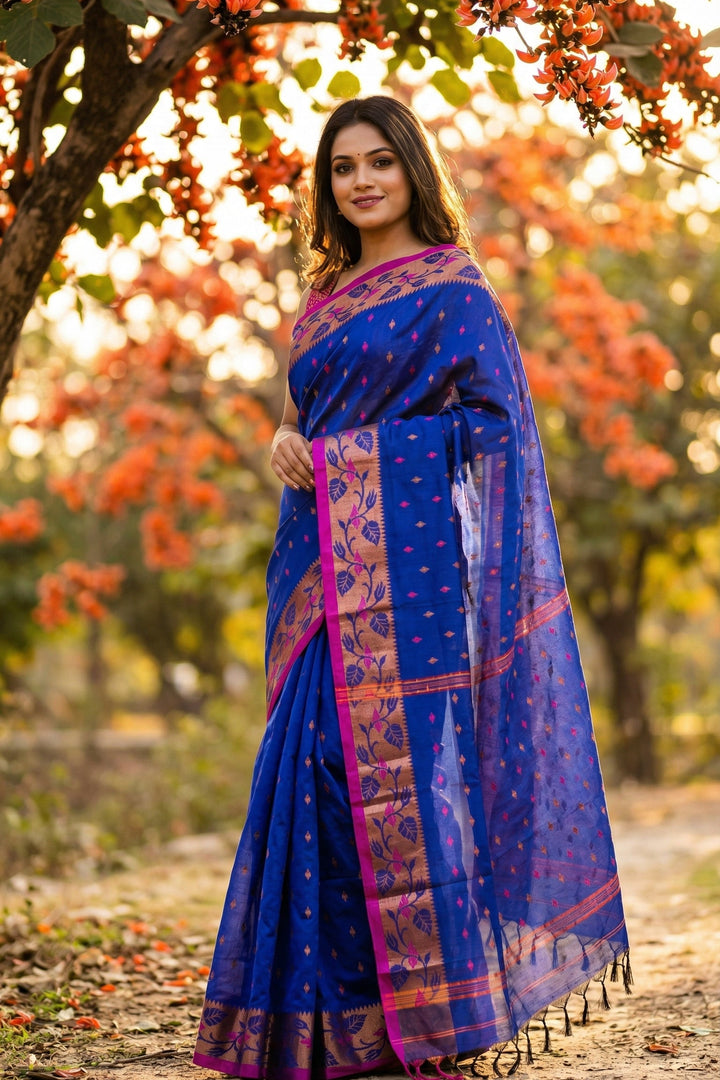 Metro Muse Khadi Cotton Saree