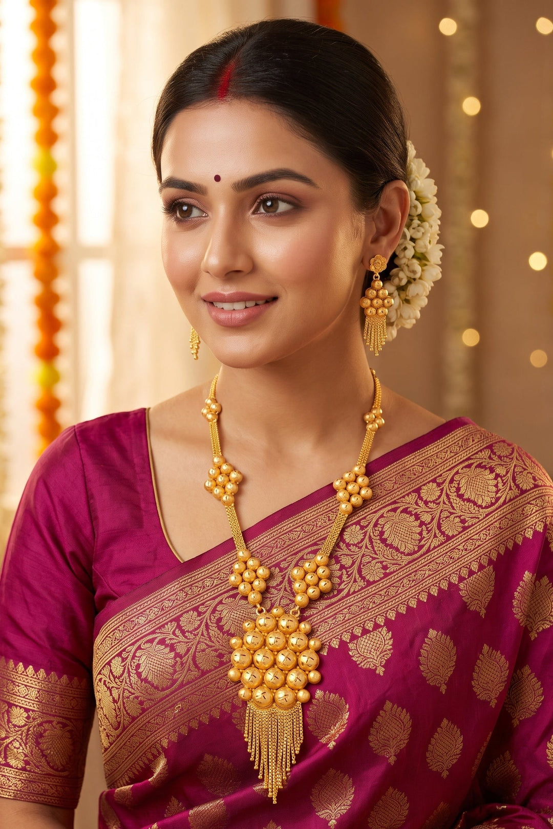 Adorned with Heritage-Necklace & Earring Set