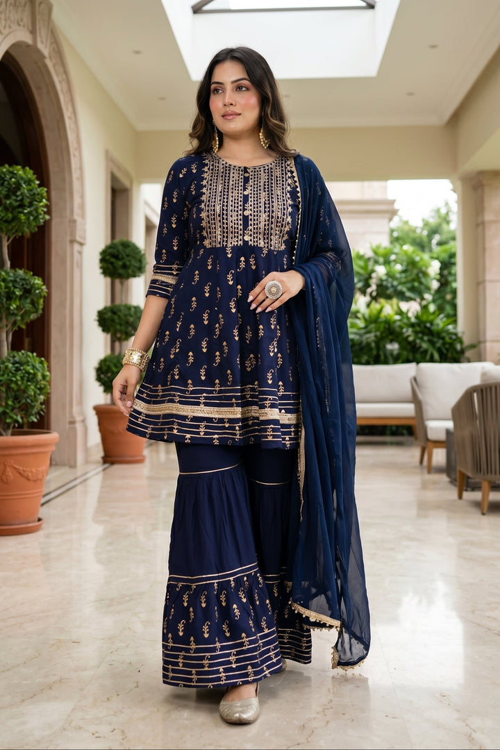 Noorani Andaaz-Sharara Set