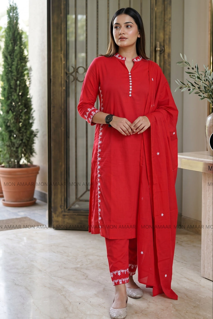 Thoughtful Gift- Cotton Kurti Set