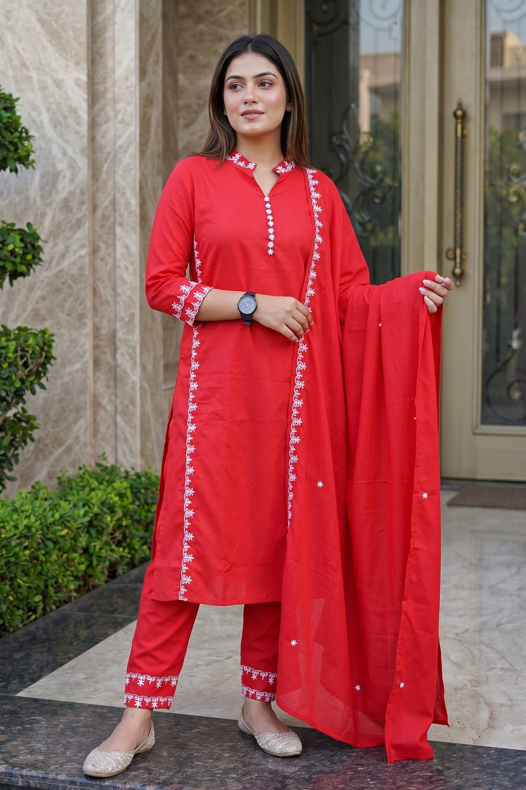 Thoughtful Gift- Cotton Kurti Set