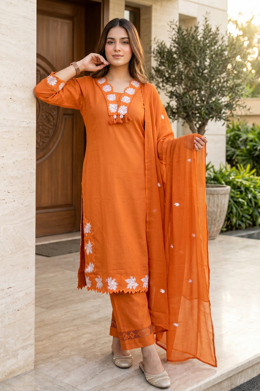 Beyond Tempting -Cotton Kurti Set
