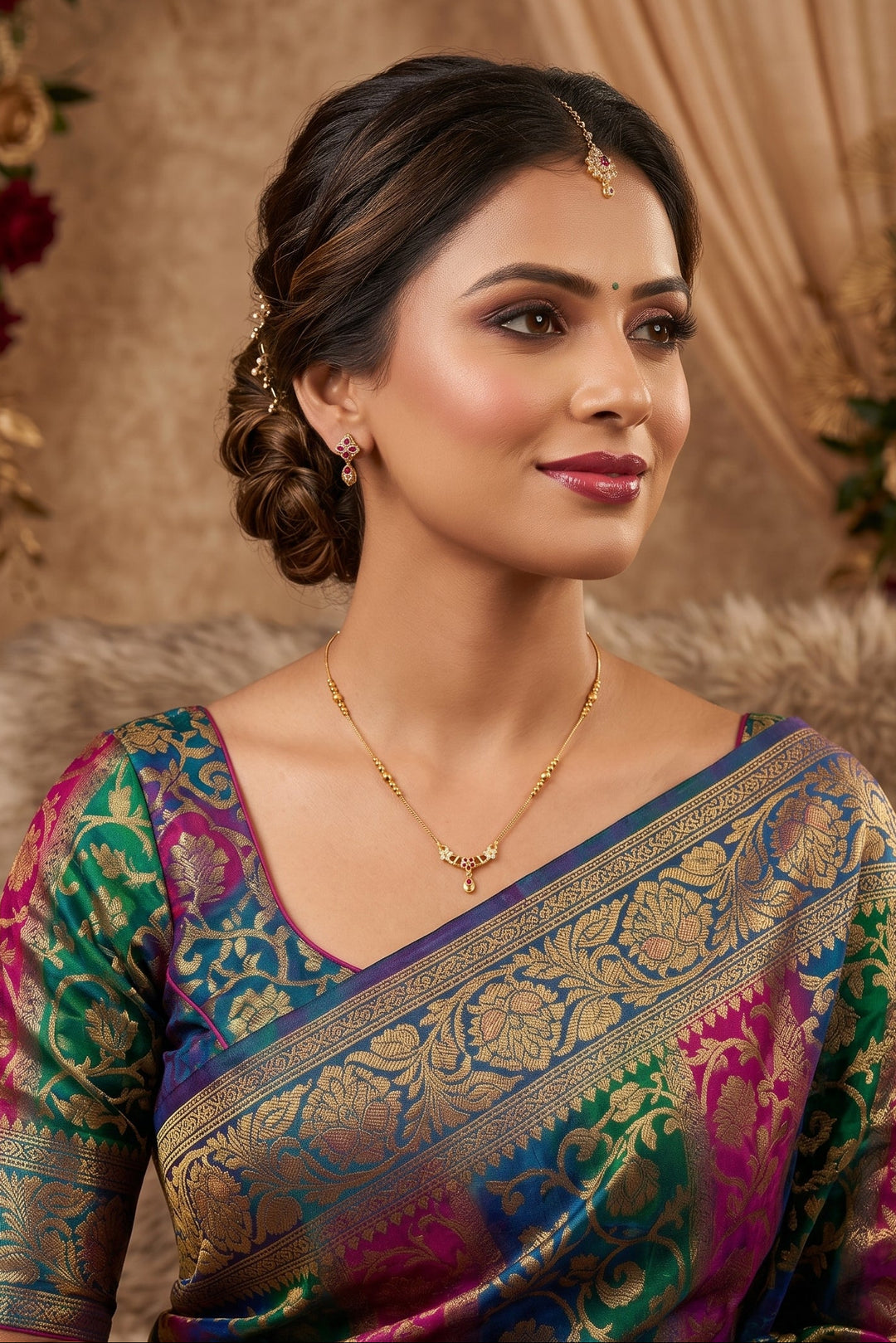Vivah Rekha (Gold Plated Mangal sutra)-Combo 4