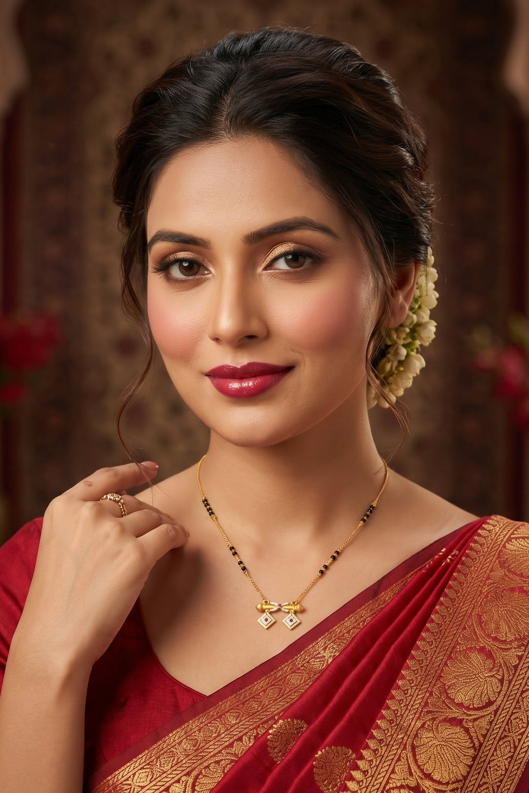 The Ruby Twin- Mangalsutra(Combo-6)