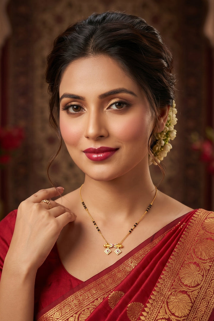 The Ruby Twin- Mangalsutra(Combo-6)