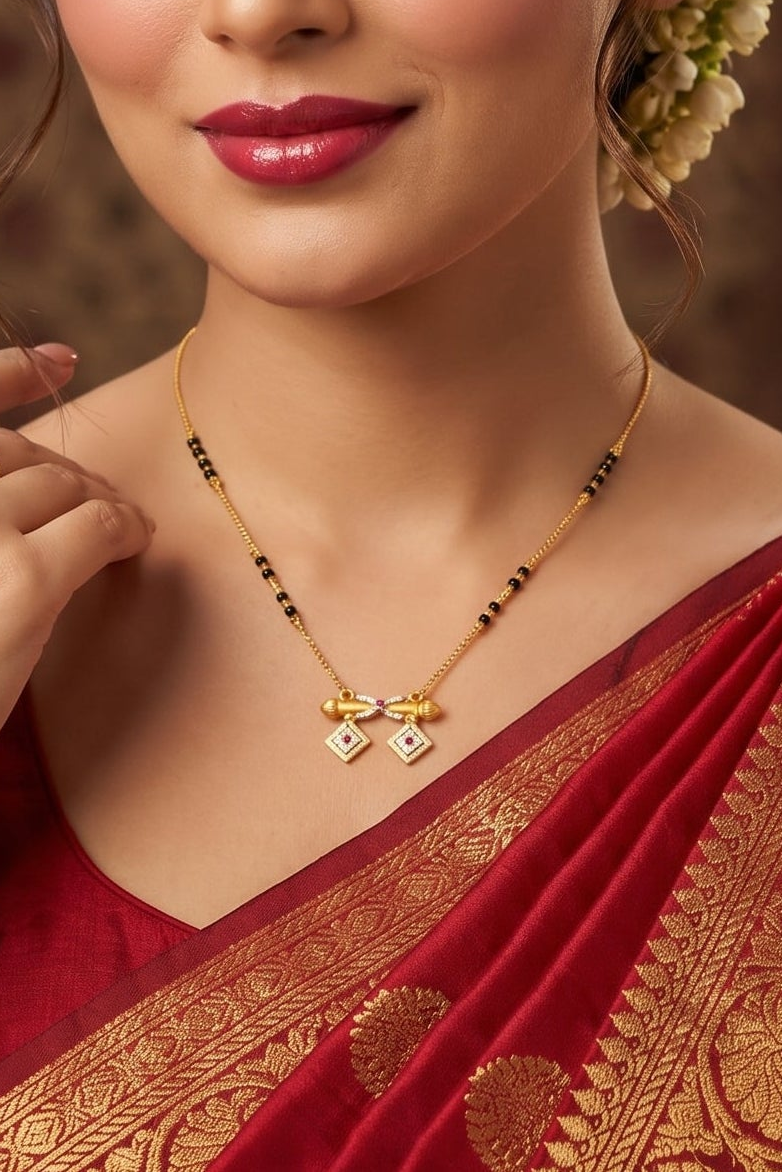 The Ruby Twin- Mangalsutra(Combo-6)