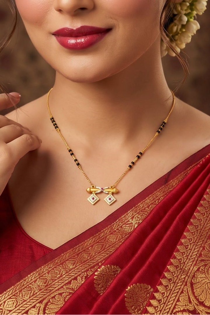 The Ruby Twin- Mangalsutra(Combo-6)