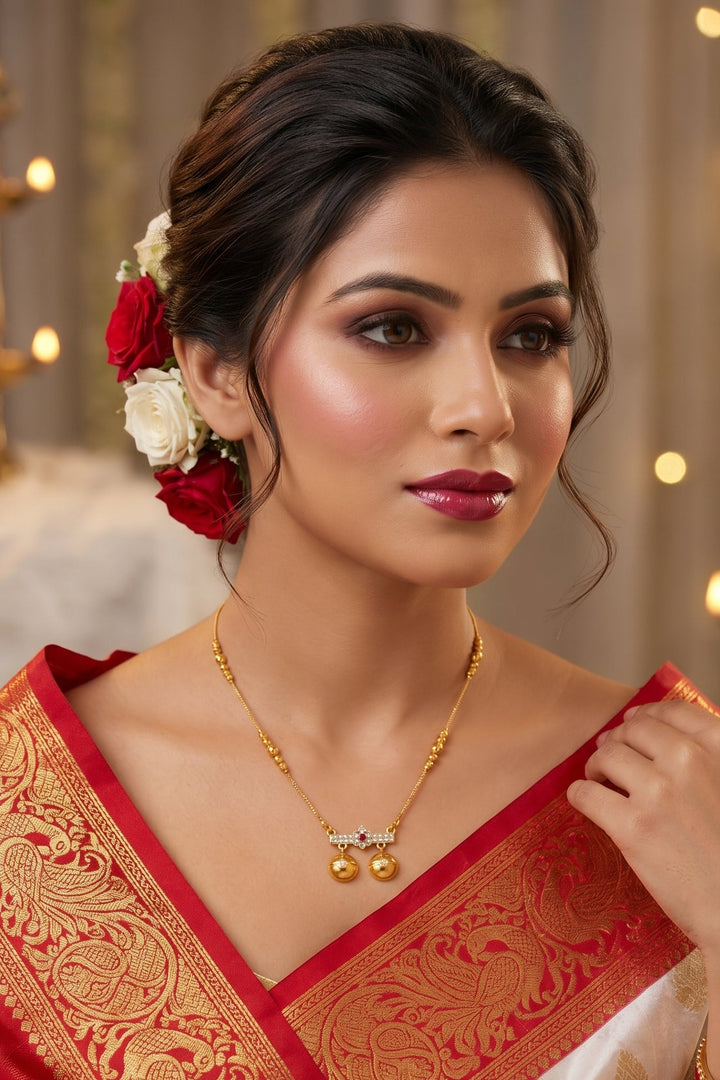 Bridal Glow (Gold Plated Mangal sutra)-Combo 2