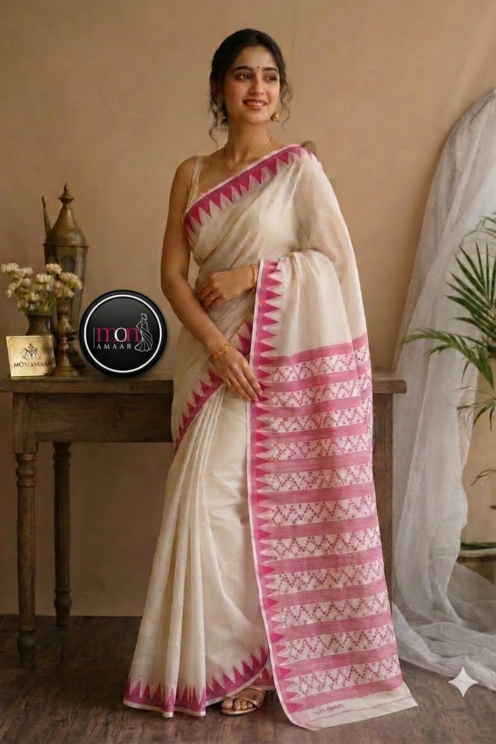 Rangamaya  Jamdani  Saree