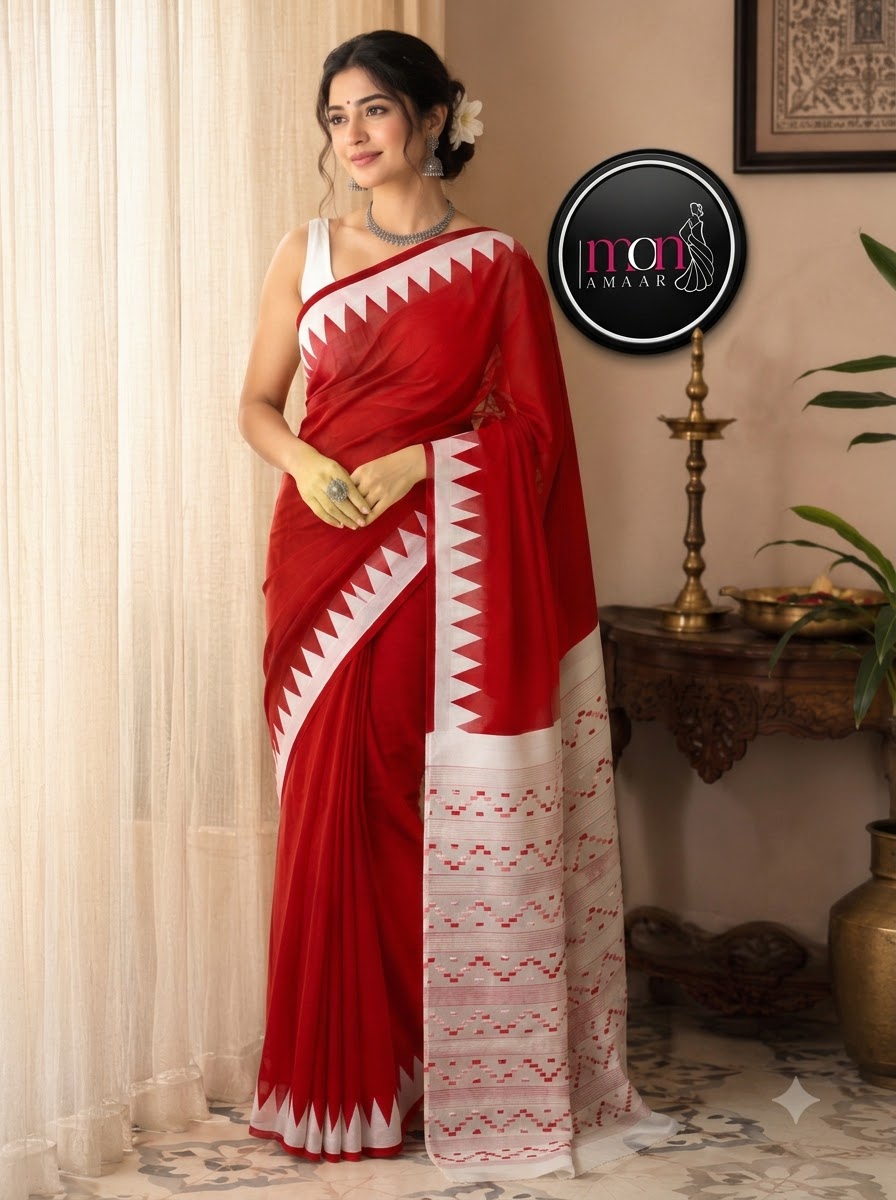 Rangamaya  Jamdani  Saree