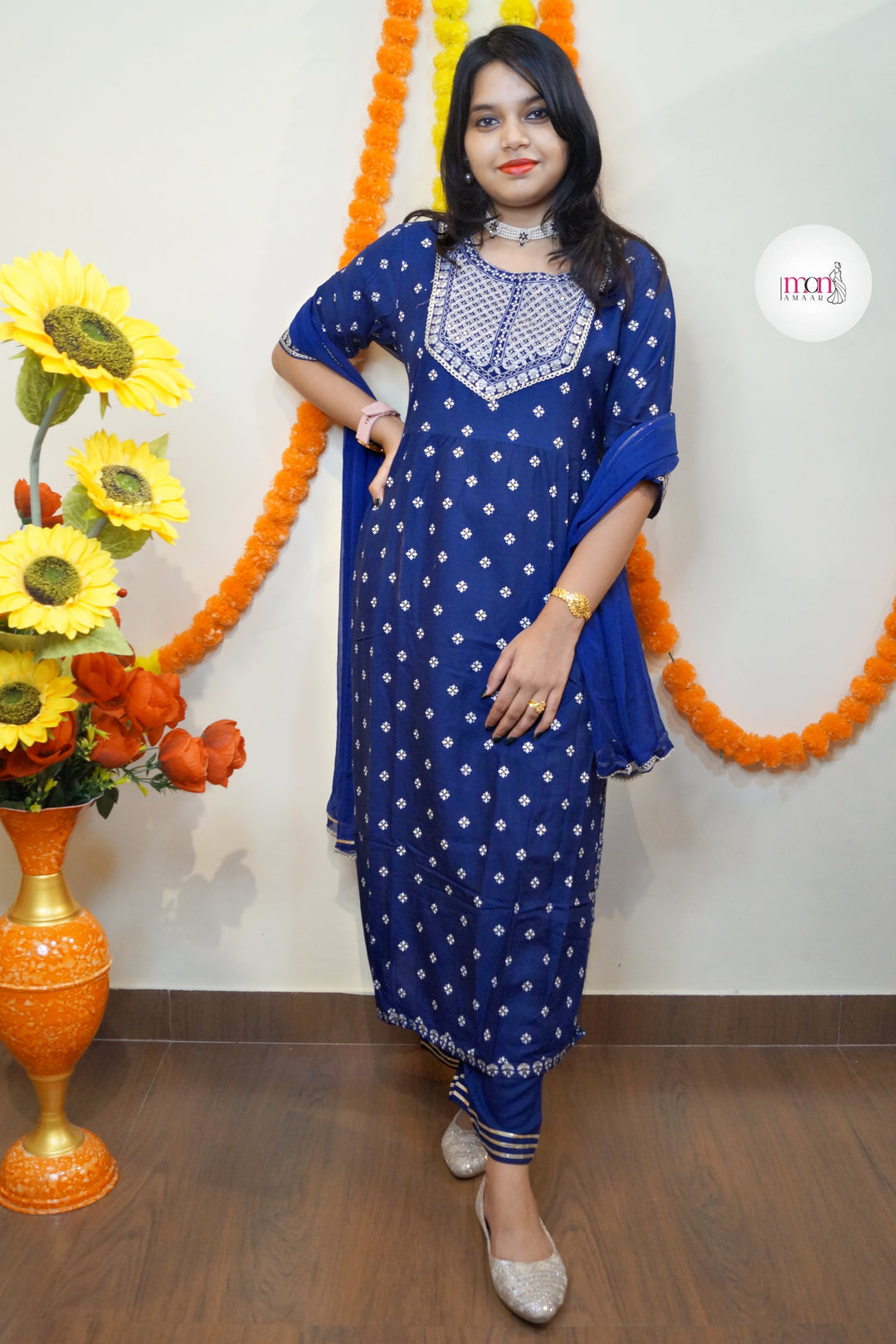 In A World Of Trends -Naira Cut Kurti Set